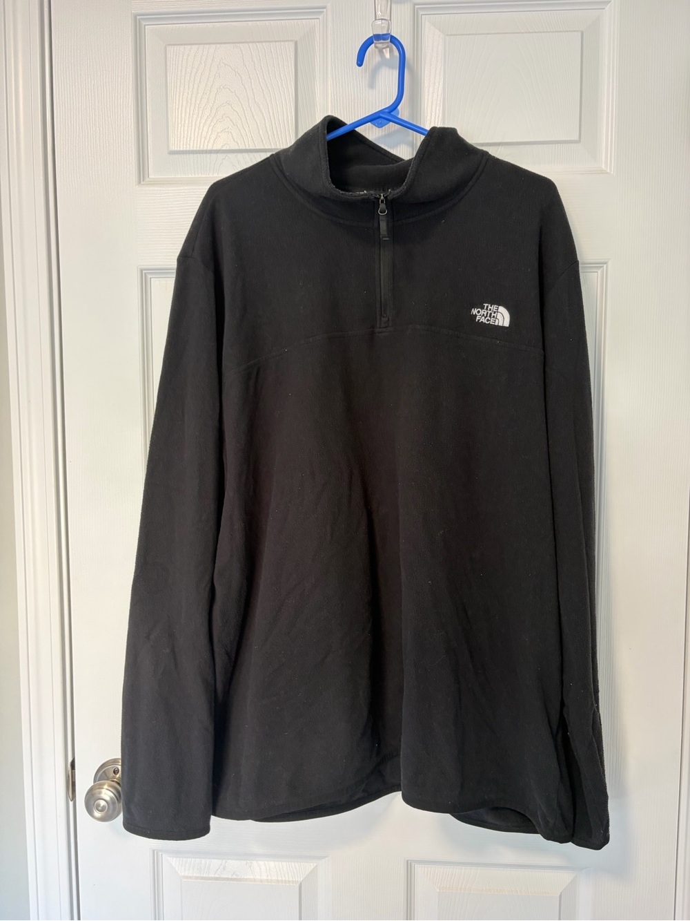 The North Face Black Half-Zip Fleece Pullover